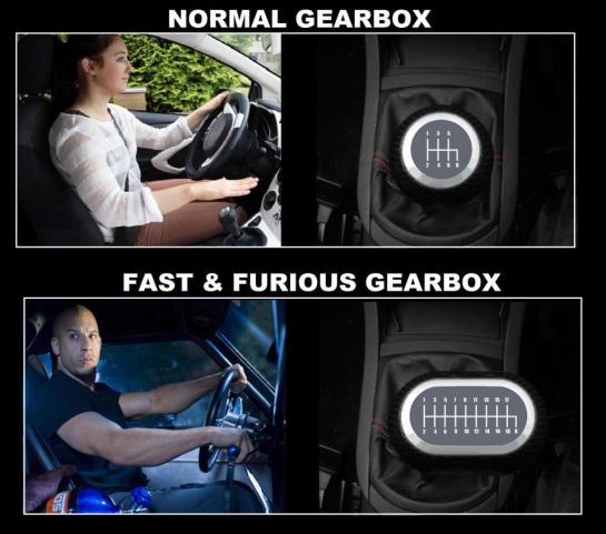 FAST FURIOUS GEARBOX