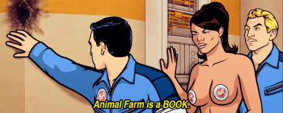 Archer Lana Kane Sterling Animal Farm Novella Allegorical Book