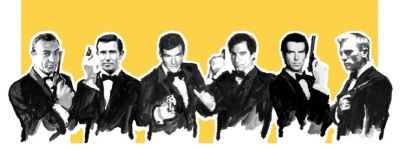 James Bond 007 Everything or Nothing Sean Connery George Lazenby Roger Moore Timothy Dalton Pierce Brosnan Daniel Craig