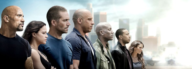 Vin Diesel, Paul Walker, Dwayne Johnson, Michelle Rodriguez, Tyrese Gibson, Chris Bridges, Jordana Brewster, Kurt Russell, and Jason Statham, Tony Jaa, Ronda Rousey