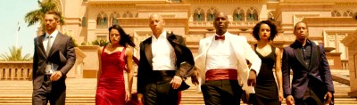 Vin Diesel, Paul Walker, Dwayne Johnson, Michelle Rodriguez, Tyrese Gibson, Chris Bridges, Jordana Brewster, Kurt Russell, and Jason Statham, Tony Jaa, Ronda Rousey