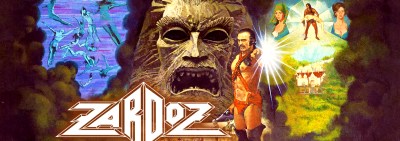 Zardoz Blu Ray Menu Sean Connery, Charlotte Rampling, Sara Kestelman, John Alderton, Sally Anne Newton, Niall Buggy, Bosco Hogan, Jessica Swift,