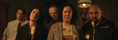 Housebound Cast Morgana O'Reilly, Rima Te Wiata, Glen-Paul Waru, Cameron Rhodes, Ross Harper, Ryan Lampp