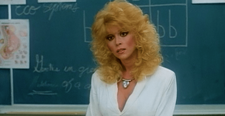 Dr Alien, Hot for Teacher, Sexy Teacher Billy Jacoby, Judy Landers, Olivia Barash, Troy Donahue, Stuart Fratkin, Arlene Golonka, Jim Hackett, Bobby Jayne, Julie Gray, Linnea Quigley, Ginger Lynn,