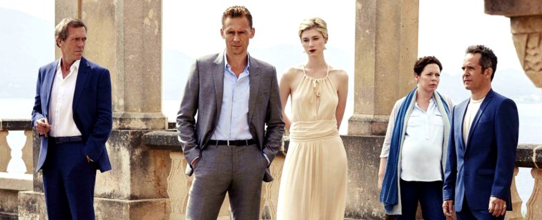 The Night Manager Cast BBC AMC Roper Birch Pine, John le Carré, Tom Hiddleston, Hugh Laurie, Olivia Colman, Tom Hollander, Elizabeth Debicki, Alistair Petrie, Douglas Hodge, David Harewood, Tobias Menzies, Michael Nardone