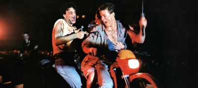 Demons, Dèmoni, 1985 Dirtbike Samurai Punk Demon Motorcycle, Urbano Barberini, Natasha Hovey, Fiore Argento, Geretta Giancarlo, Michele Soavi, Paola Cozzo, Karl Zinny, Stelio Candelli, Giovanni Frezza, Lamberto Bava, Dario Argento