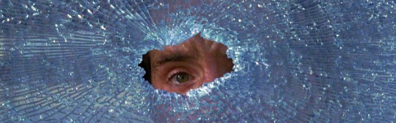 To Live and Die in LA Window Shatter William Friedkin, William Petersen, Willem Dafoe, John Pankow, Michael Greene, Debra Feuer, John Turturro, Darlanne Fluegel, Dean Stockwell, Robert Downey, Sr., Steve James