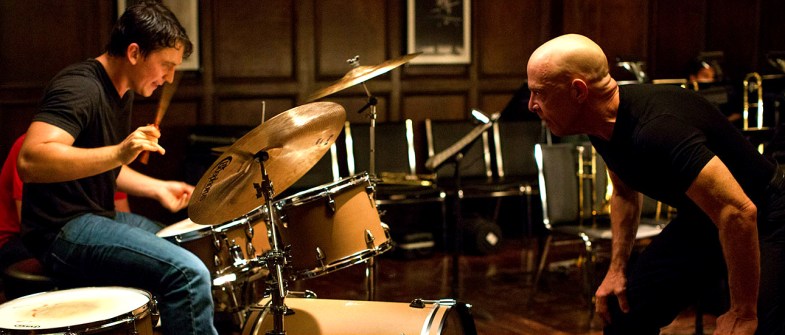 Whiplash Shouting Miles Teller, J. K. Simmons, Paul Reiser, Melissa Benoist, Austin Stowell, Chris Mulkey, Damon Gupton, Jayson Blair, Kofi Siriboe, Kavita Patil, Michael Cohen, Damien Chazelle