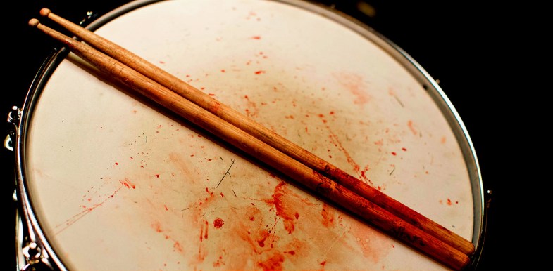 Whiplash Snae Blood Drum Sticks Miles Teller, J. K. Simmons, Paul Reiser, Melissa Benoist, Austin Stowell, Chris Mulkey, Damon Gupton, Jayson Blair, Kofi Siriboe, Kavita Patil, Michael Cohen, Damien Chazelle