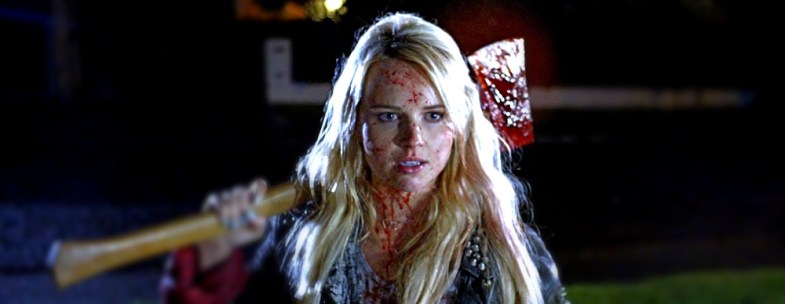 Deathgasm AXE BABE Jason Lei Howden, Milo Cawthorne, James Blake, Kimberley Crossman, Stephen Ure, Tim Foley, Sam Berkley, Daniel Cresswell, Jodie Rimmer