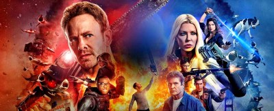 Sharknado The 4th Awakens Ian Ziering, Tara Reid, Tommy Davidson, Masiela Lusha, Ryan Newman, Cody Linley, Imani A. Hakim, Cheryl Tiegs, Gary Busey, David Hasselhoff, The Chippendales,