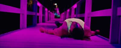 Spring Breakers Neon Dock Harmony Korine, Benoît Debie, Ashley Benson, Vanessa Hudgens, Selena Gomez, Rachel Korine, James Franco