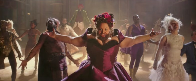 The Greatest Showman Bearded Lady Cleavage Hugh Jackman, Zac Efron, Michelle Williams, Rebecca Ferguson, Zendaya, Keala Settle, Sam Humphrey, Paul Sparks, Paul Sparks,